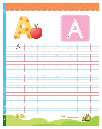 Cursive Writing Practice Book for Kids (Letters, Words & Sentences)