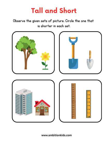 Preschool Kids Worksheets – Buy 1, Get 1 FREE! Fun Learning Starts Here