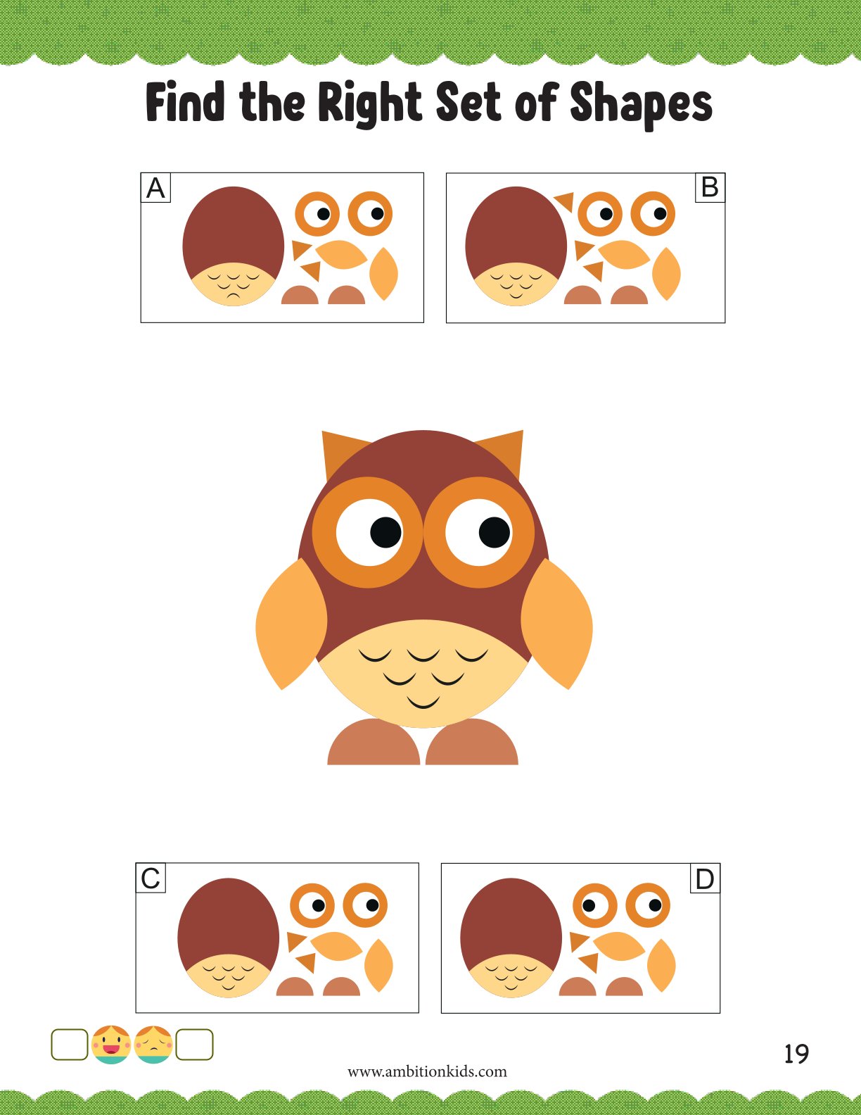 LKG Printable Worksheets | Logical Thinking Fun Brain-Boosting 42  Worksheets