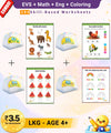 LKG Printable Worksheet | EVS, Math, English & Coloring | 290 Worksheets