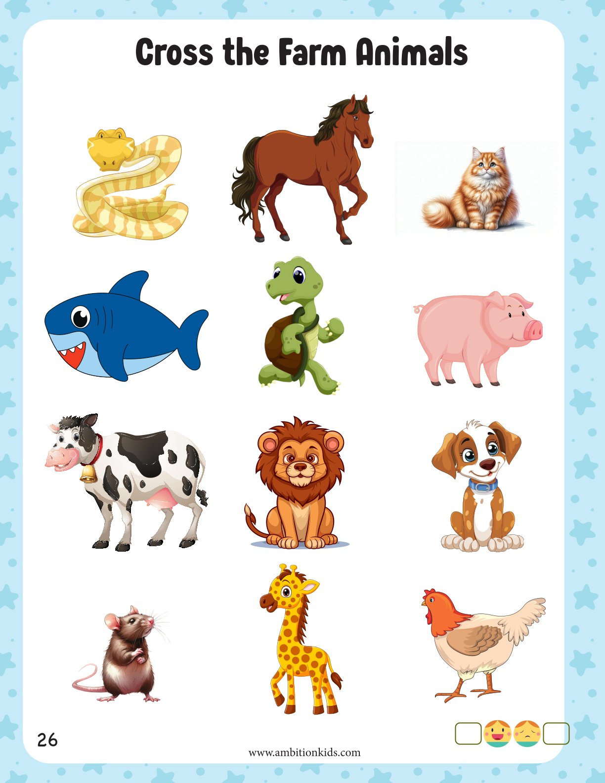 Nursery Worksheet EVS & Logical Thinking Printable  Worksheets | Age 3+