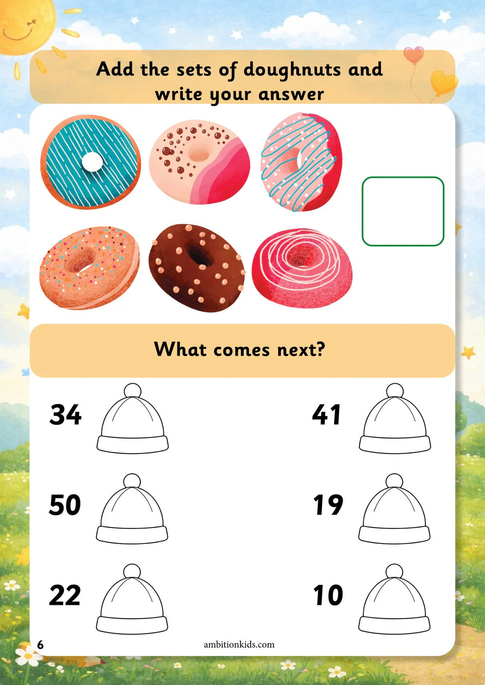 LKG Math + English Worksheets | Buy Math Get English FREE