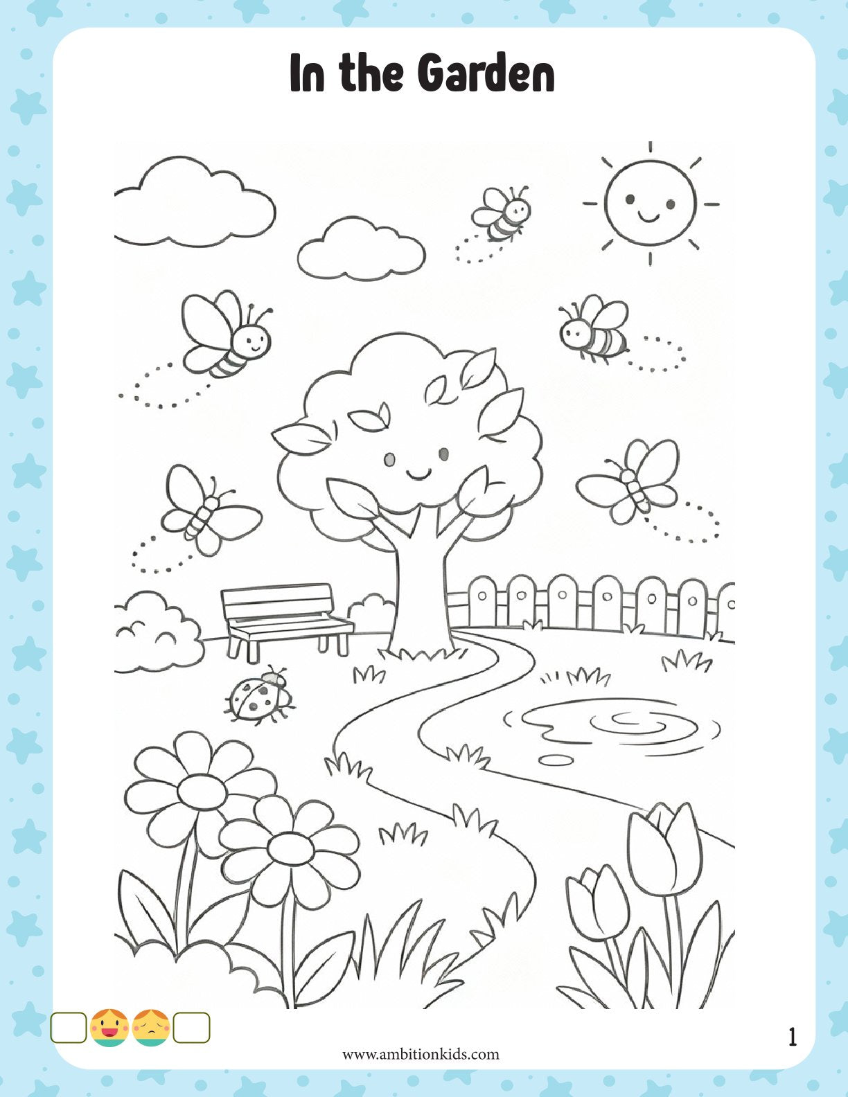 Nursery Art & Creativity Printable  Worksheets | Coloring Sheets (Age 3+)