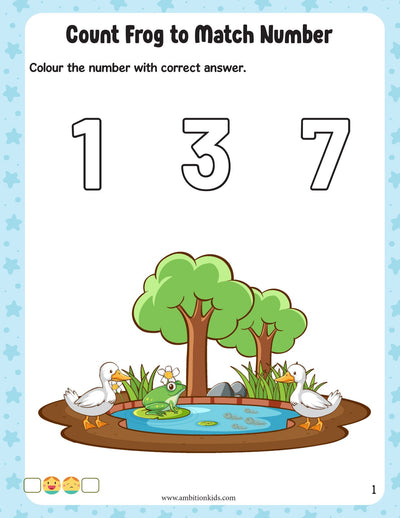Preschool Kids Worksheets Bundle – EVS, Math, English, Coloring & Patterns | Complete Learning Kit