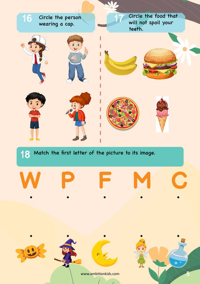 Age 5+ Brain Booster Worksheets (350+ Activities)