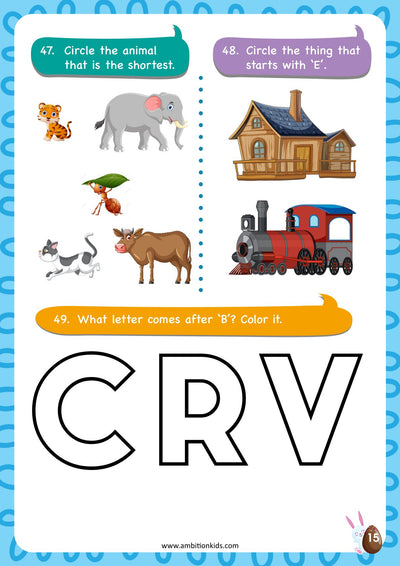 Age 3+ Brain Booster Worksheets (350+ Activities) - Buy 1 Get 1 Free