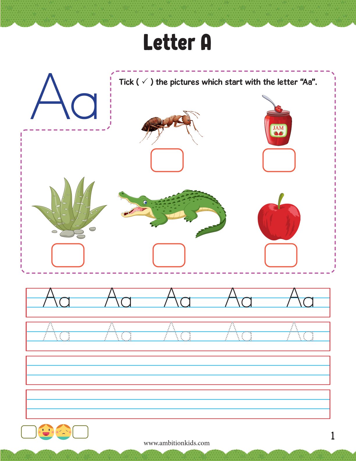 LKG Printable Worksheet | EVS + Math + English | 248 Skill-Based Worksheets