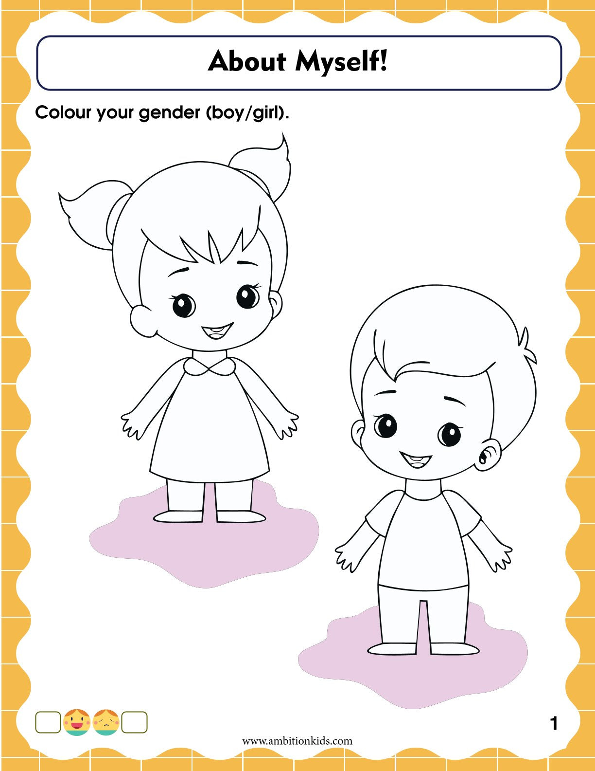 1 Year Complete Fun Worksheets For Your Kids – Learn EVS, Math, English, Coloring & Logical Thinking