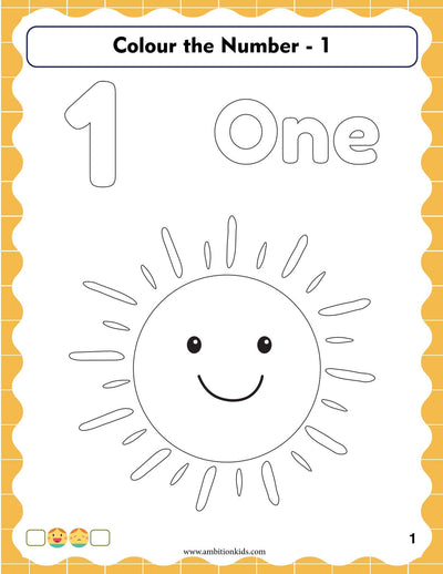 Pre-Nursery Math Printable Worksheets | Number Concepts