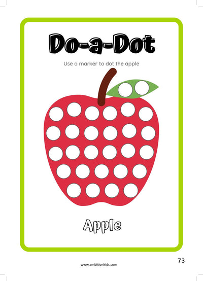 Toddlers 2.5-3.5 Years Kids Worksheets