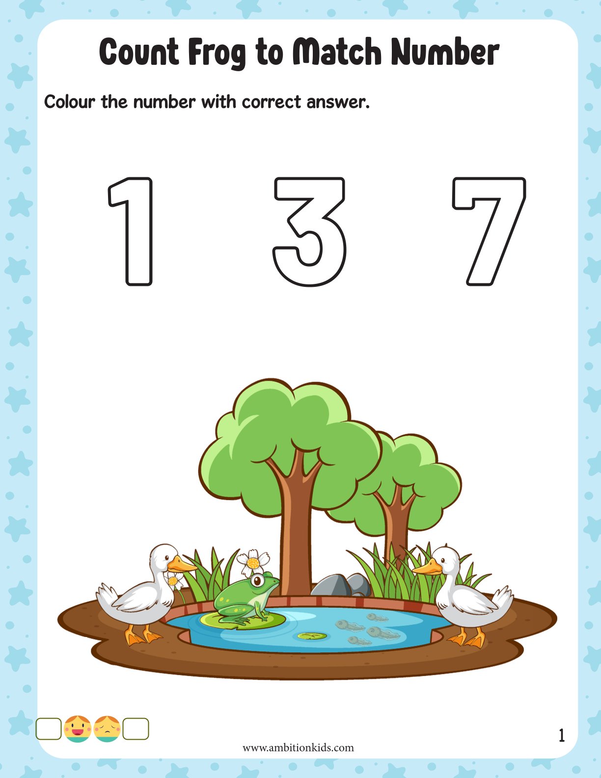 Nursery  Printable Worksheet| EVS, Math, English, Art & Pattern| Hard Copy