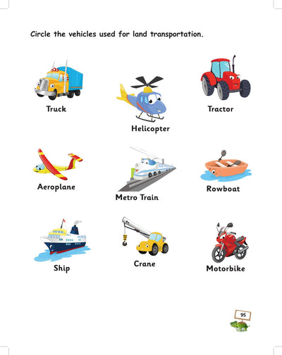 LKG Hard Copy Kids Worksheets