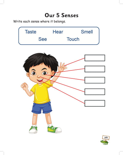 UKG Hard Copy Kids Worksheets
