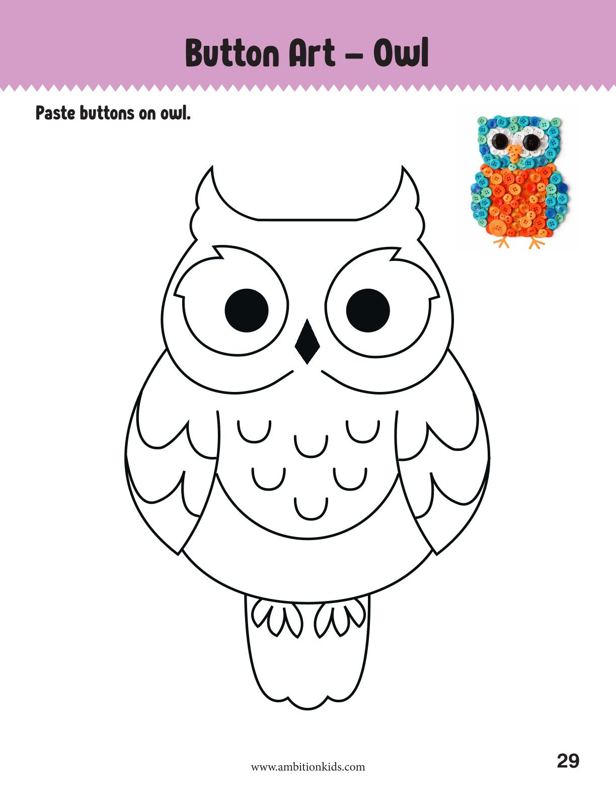 UKG Worksheets | 52 Skill-Based Art & Craft Activities | Screen Free Learning | Hard Copy