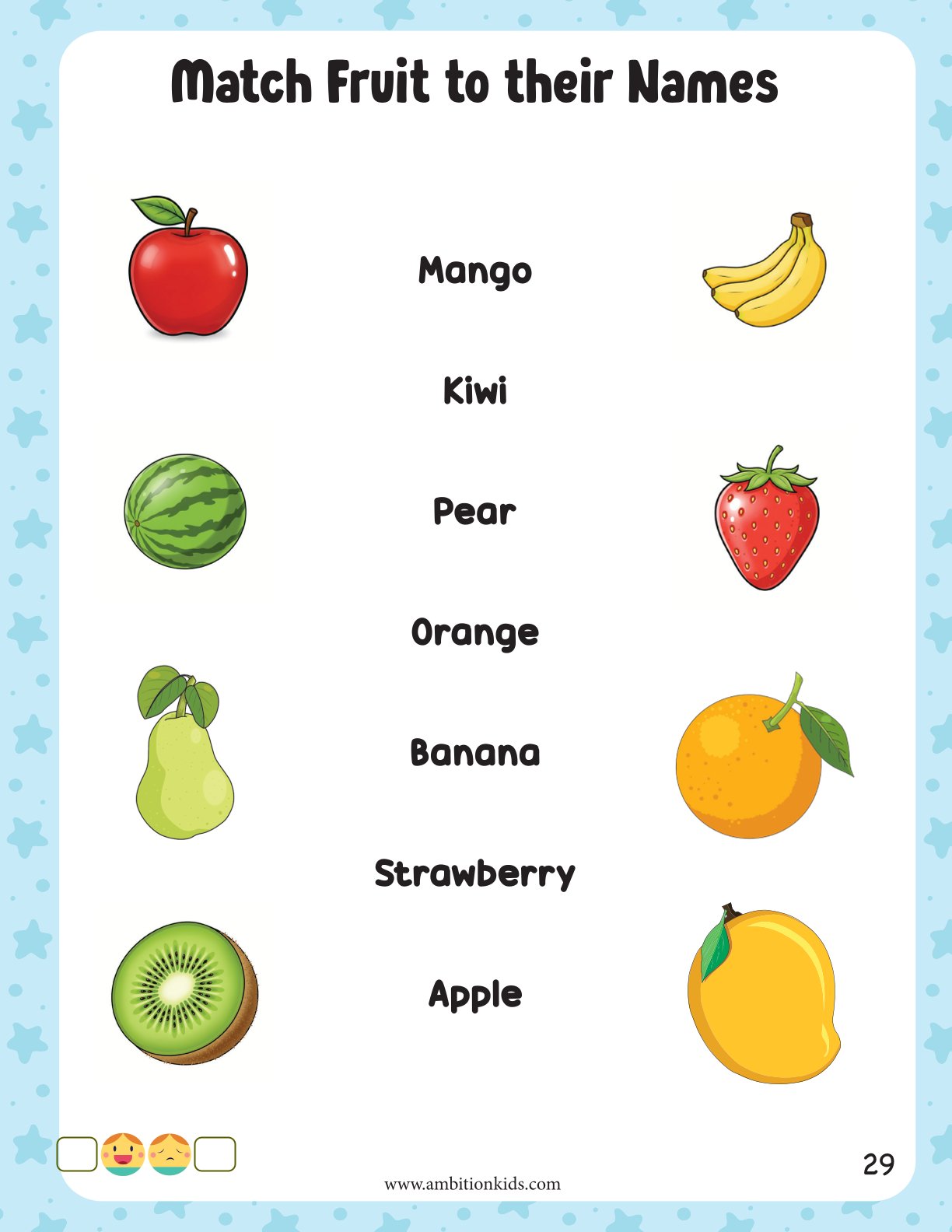 Nursery Worksheet EVS & Logical Thinking Printable  Worksheets | Age 3+