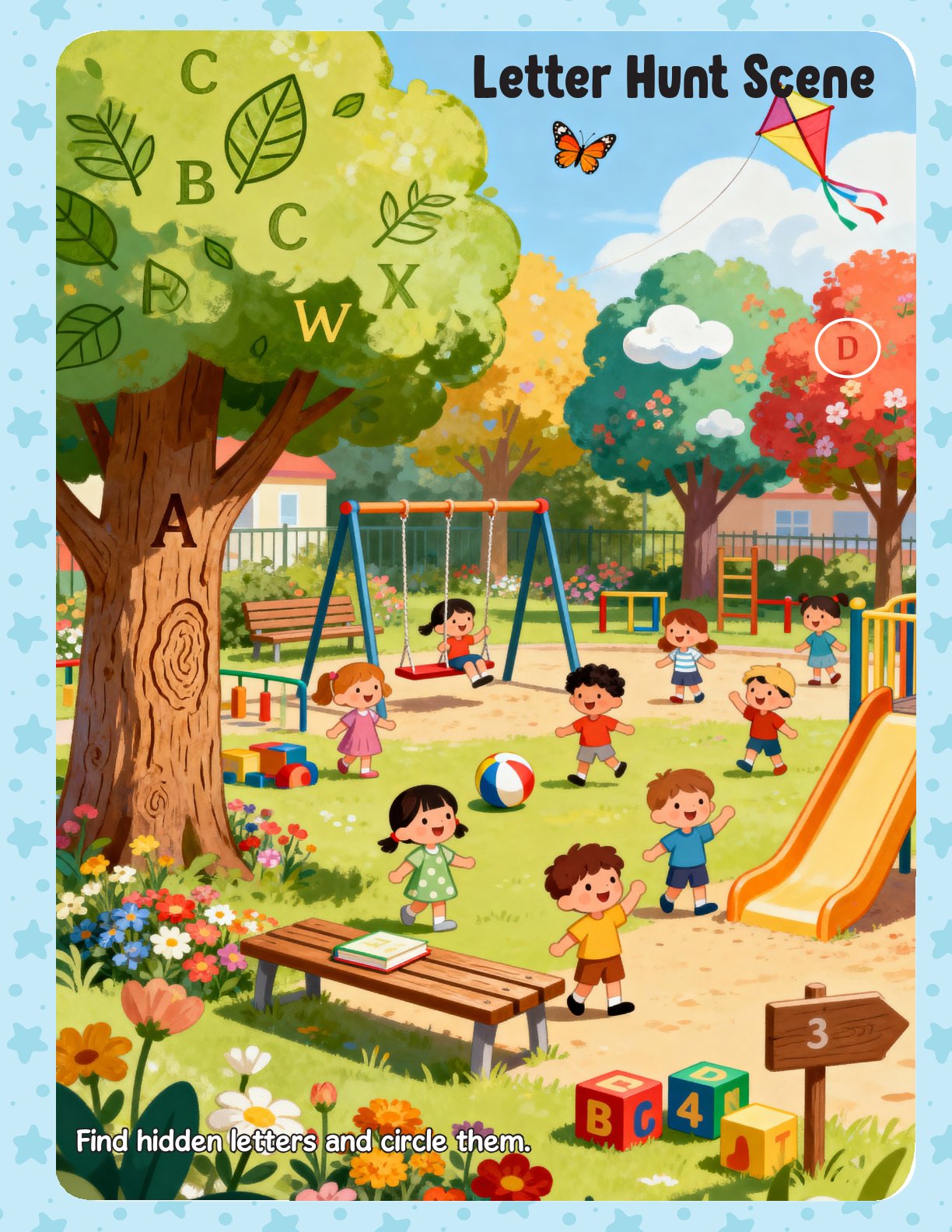 Nursery English Worksheets | 72 Skill-Based Language Sheets for Kids (Age 3+)