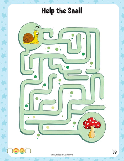 Nursery Logical Thinking & Pre-Writing Skills Printable  Worksheets | For Age 3+