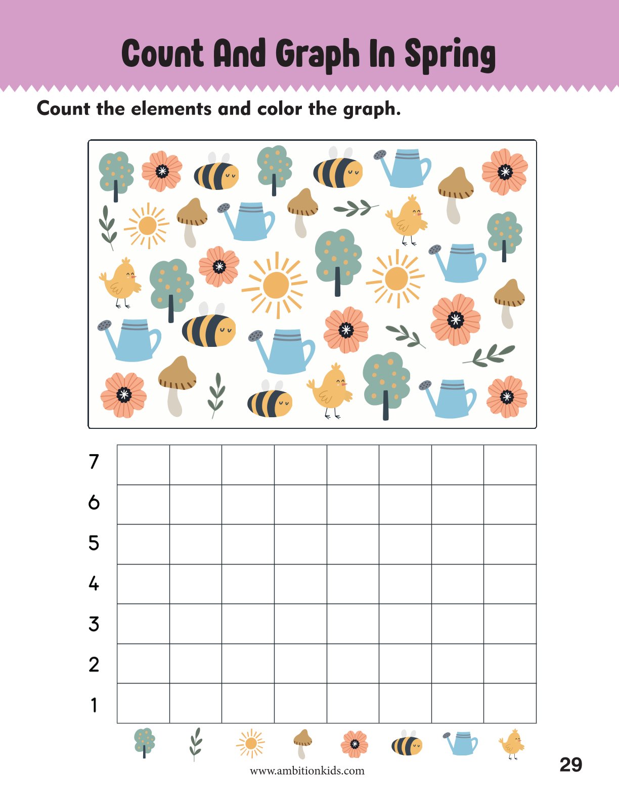 UKG Math Printable Worksheets | 122 Skill-Based Maths Worksheets