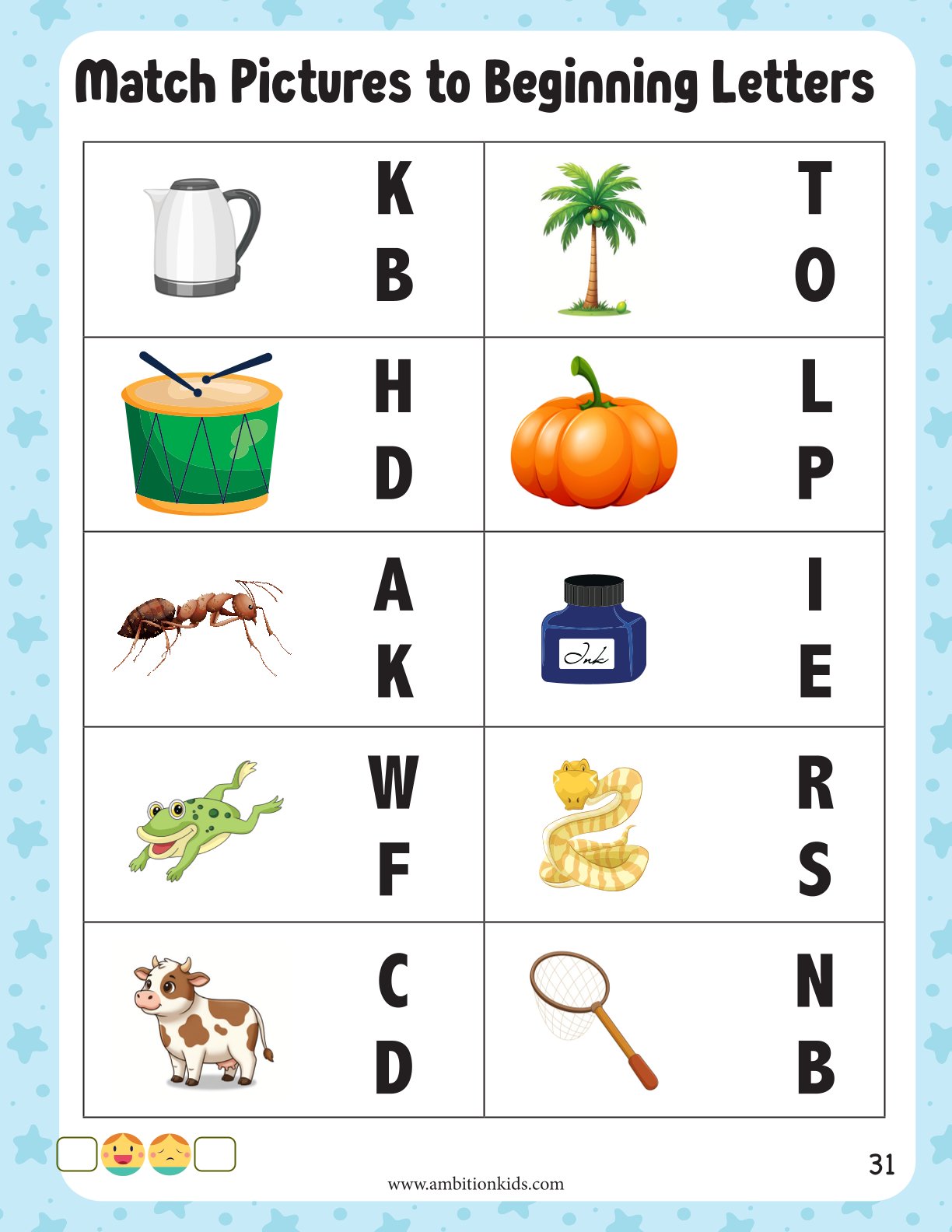 Nursery English Worksheets | 72 Skill-Based Language Sheets for Kids (Age 3+)
