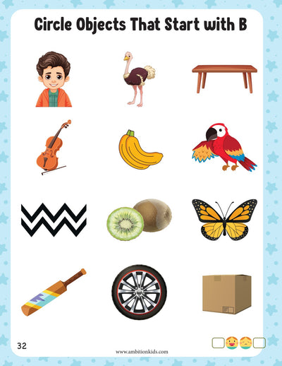 Nursery English Worksheets | 72 Skill-Based Language Sheets for Kids (Age 3+)