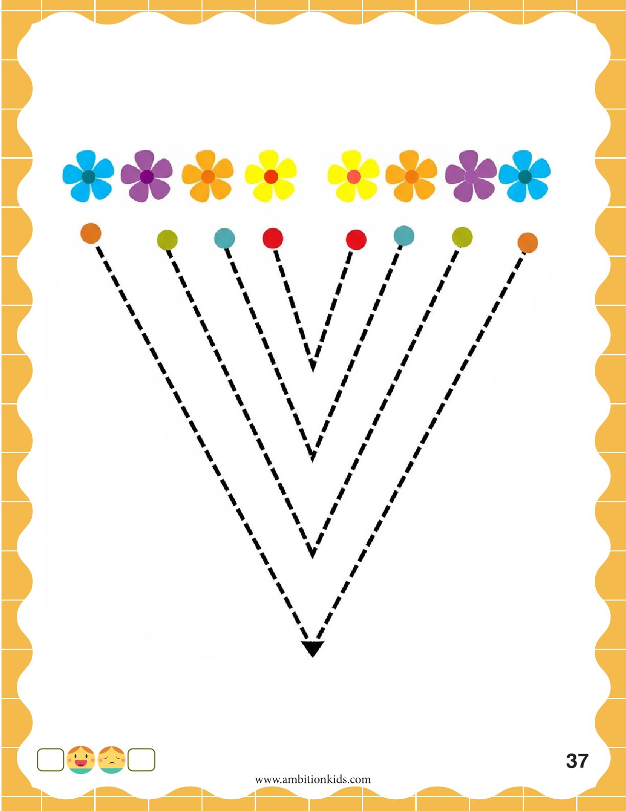 Pre-Nursery Pattern Writing & Logical Reasoning Printable Worksheets