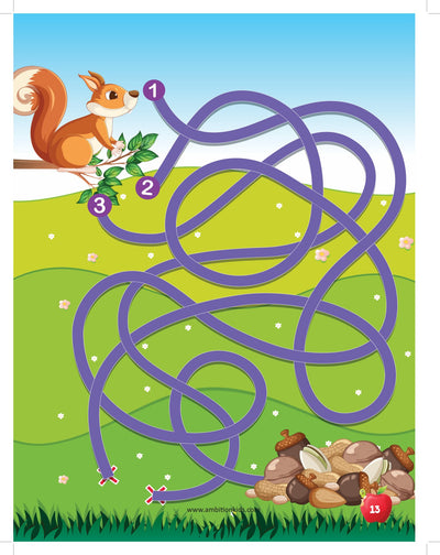 Dot-to-Dot, Mazes, & Fun with Numbers (Age 3-6)