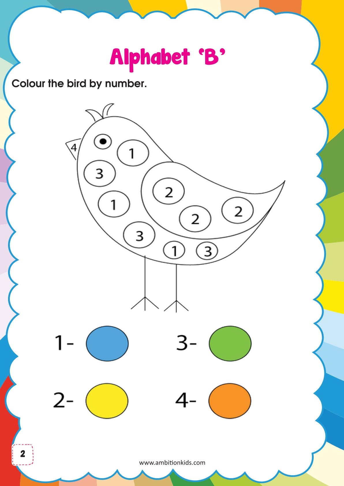 Toddlers 2.5-3.5 Years Kids Worksheets