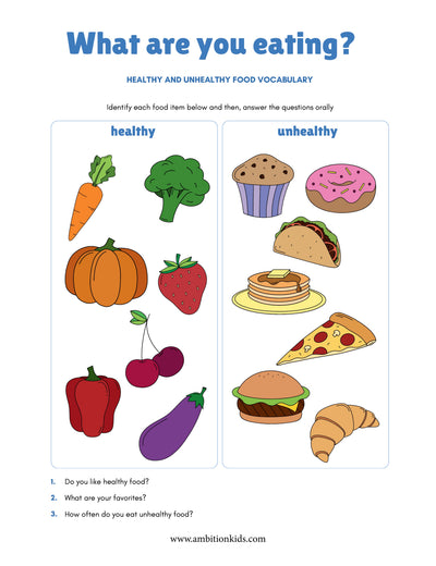 200+ Kids Worksheet – Ambition Kids