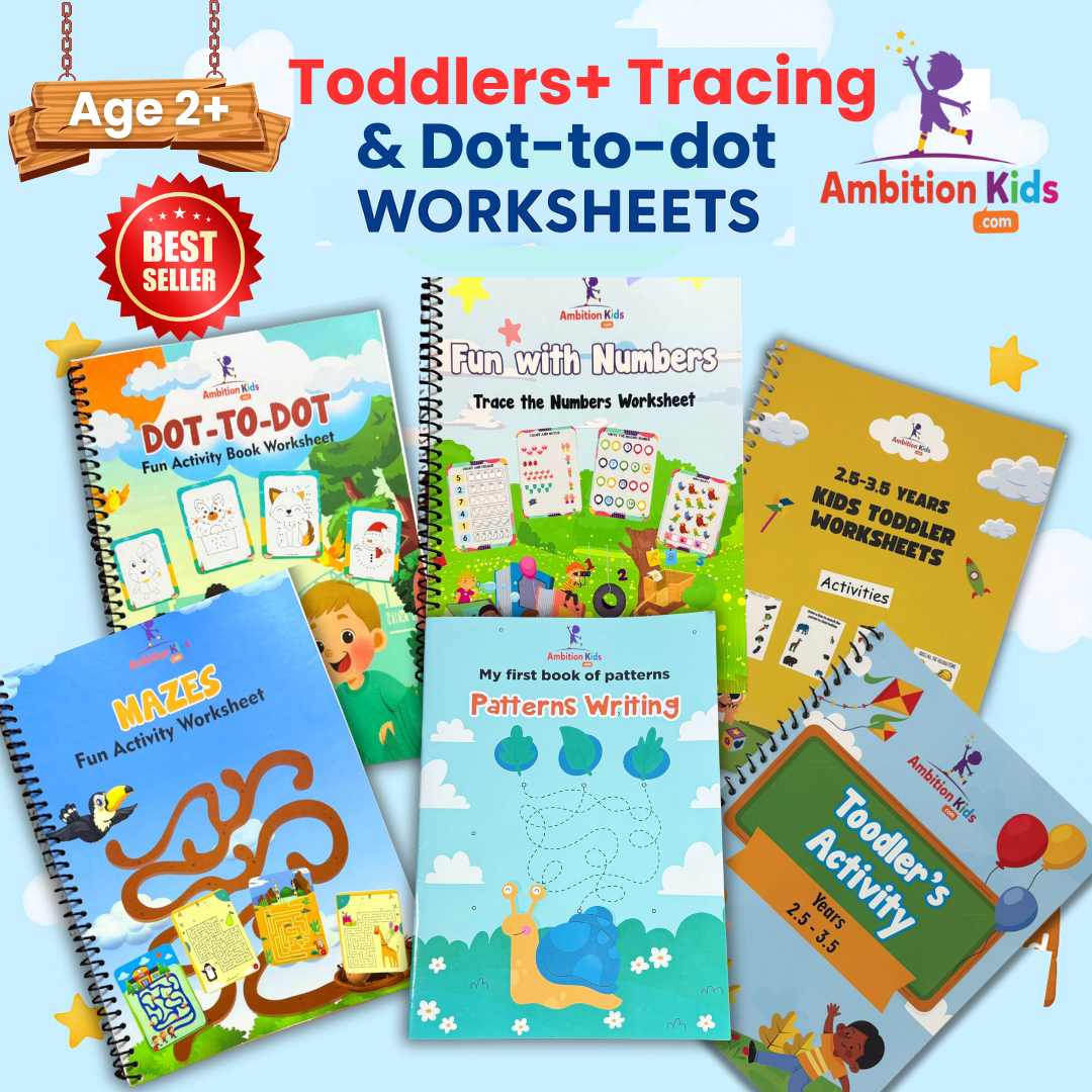 Preschool Kids Worksheet 3 combo collection