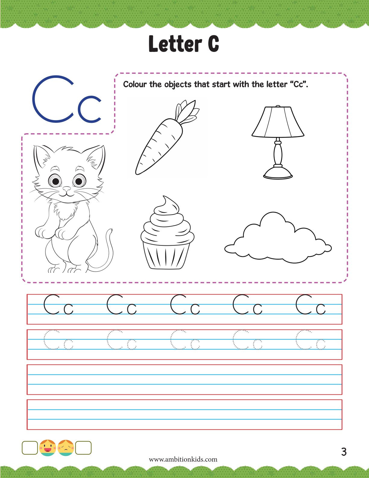 LKG Worksheets | 92 English Fun Learning Pages | Hard Copy