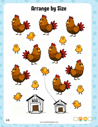Nursery Math & Numeracy Printable Worksheets | (Age 3+)