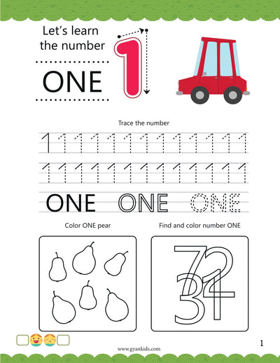 LKG Printable Worksheet | EVS + Math + English | 248 Skill-Based Worksheets
