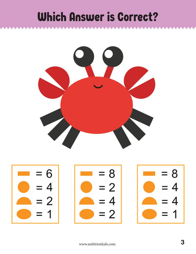UKG Printable Worksheet | 52 Skill-Based Logical & Reasoning | Screen Free Learning