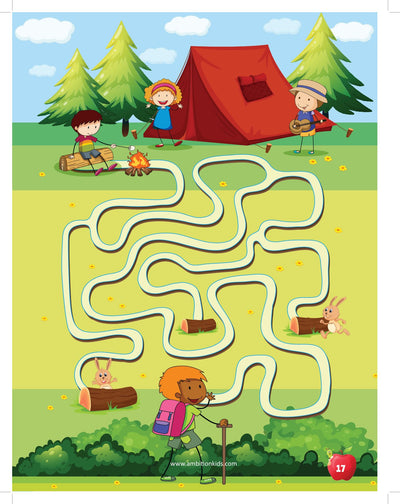 Dot-to-Dot, Mazes, & Fun with Numbers (Age 3-6)