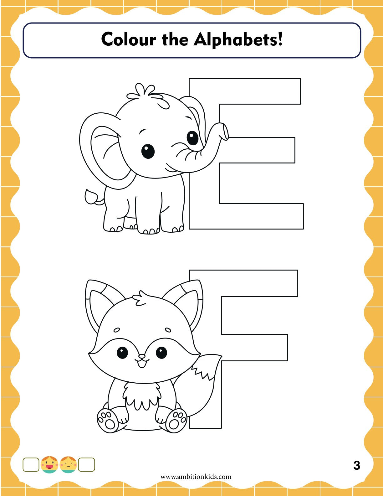Pre-Nursery English Printable Worksheets | Alphabet & Picture Activities | Hard Copy