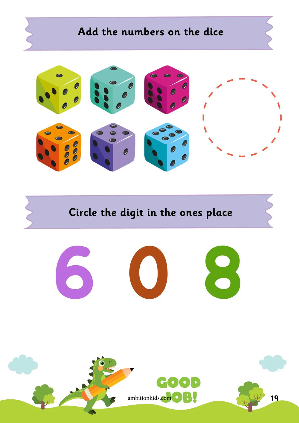 Nursery Math + English Worksheets| Buy Math Worksheet Get English Worksheet FREE