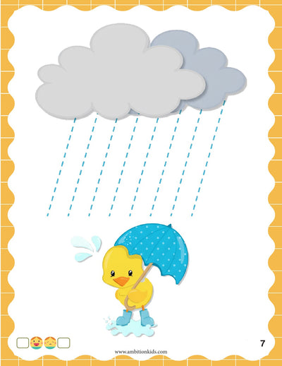 Pre-Nursery Pattern Writing & Logical Reasoning Printable Worksheets