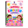 Nursery English Loose Worksheets | 72 Skill-Based Language Sheets for Kids (Age 3+)