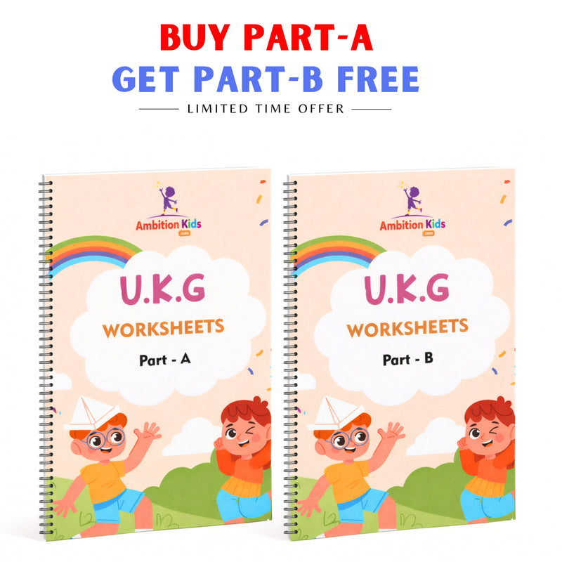 UKG Hard Copy Kids Worksheets