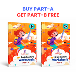 Age 3+ Brain Booster Worksheets (350+ Activities) (BUY 1, GET 1 FREE)