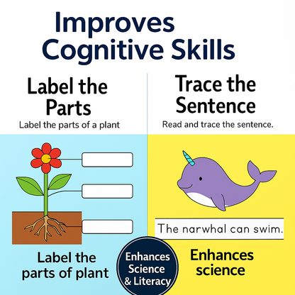 Age 5+ Brain Booster Worksheets (350+ Activities)