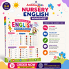 Nursery English Worksheets | 72 Skill-Based Language Sheets for Kids (Age 3+)