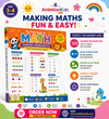 Nursery Math & Numeracy Printable Worksheets | (Age 3+)