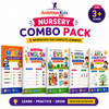 Nursery  Loose Worksheet| EVS, Math, English, Art & Pattern| Hard Copy