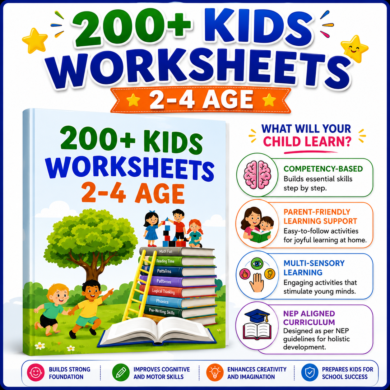 200+ Kids Worksheet Activities