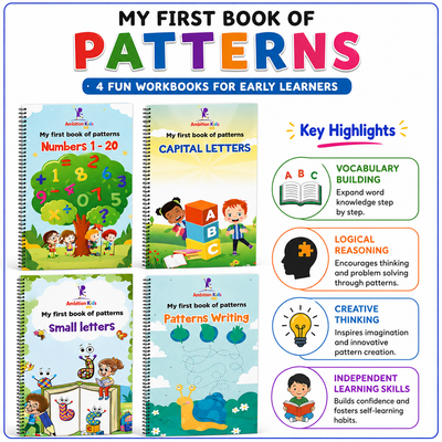 My First Books of Patterns Pencil Control