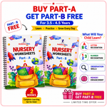 India’s #1 Nursery Kids Worksheets for Preschool Kids (BUY 1, GET 1 FREE)