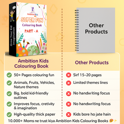 Fun Colouring Worksheets - Ambition Kids