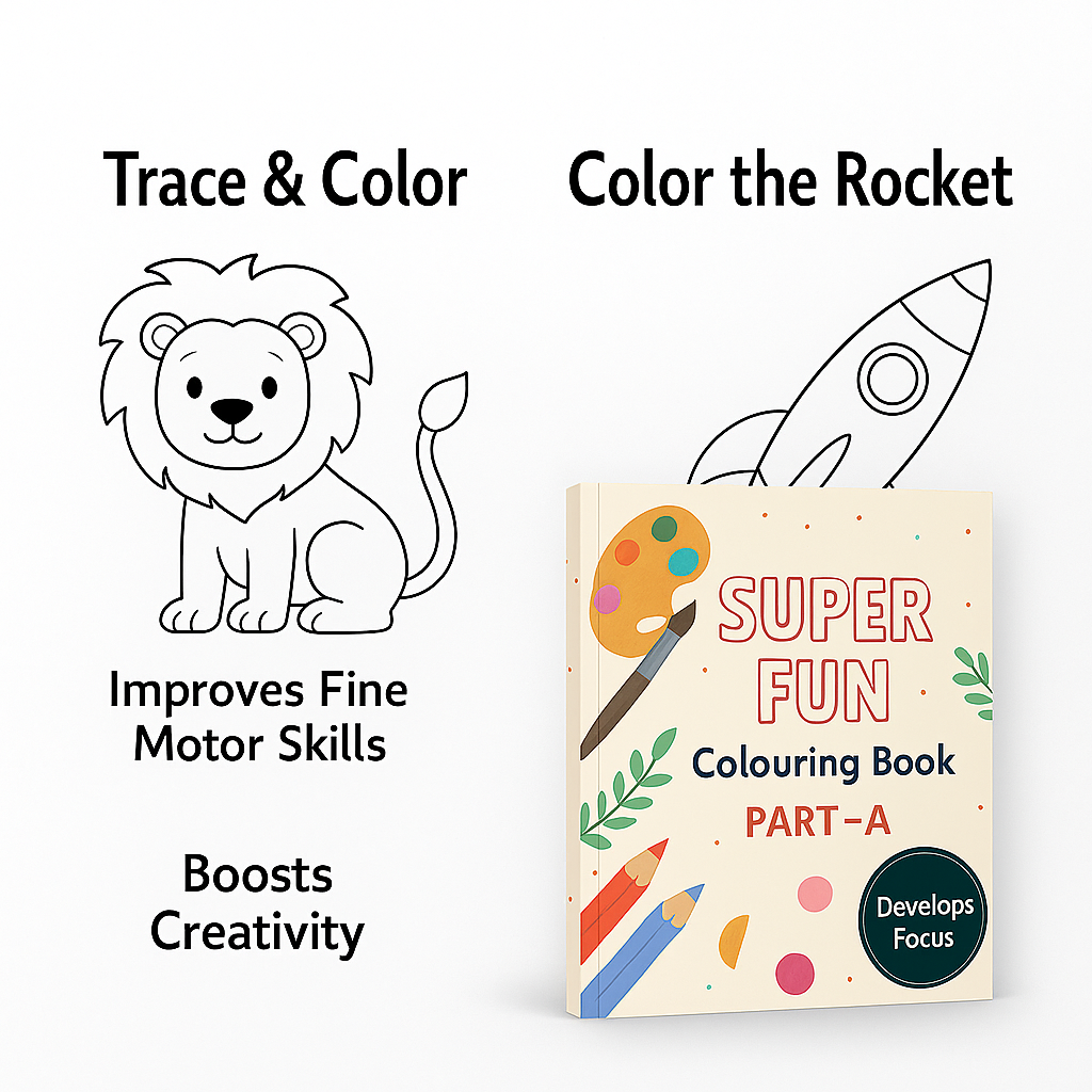 Fun Colouring Worksheets - Ambition Kids