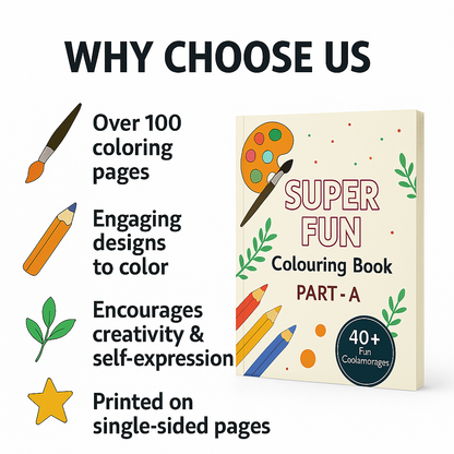 Fun Colouring Worksheets - Ambition Kids